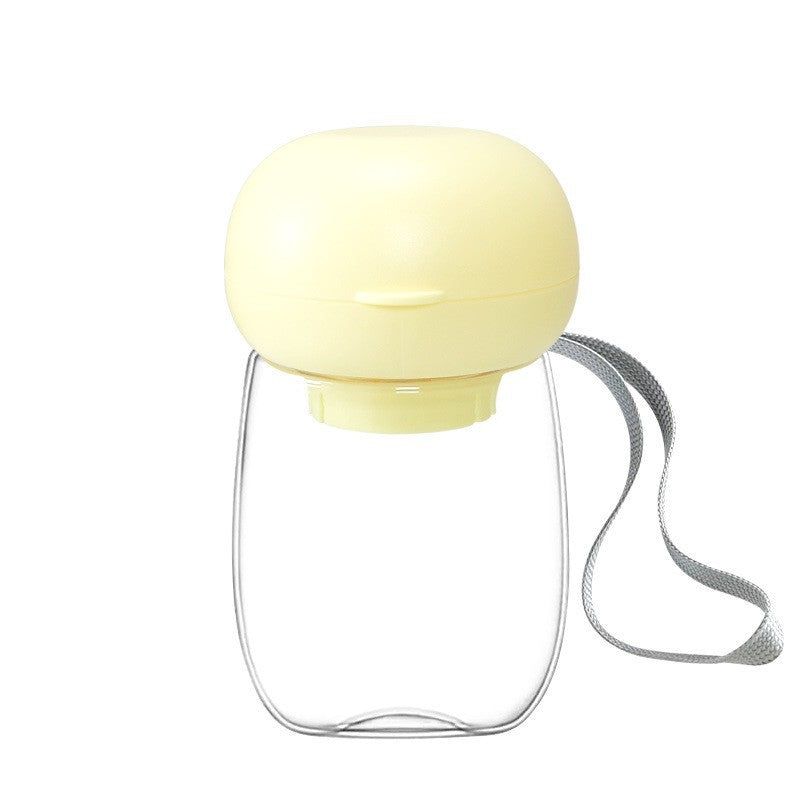 Portable Pet Water Bottle with Lanyard for Cats and Dogs