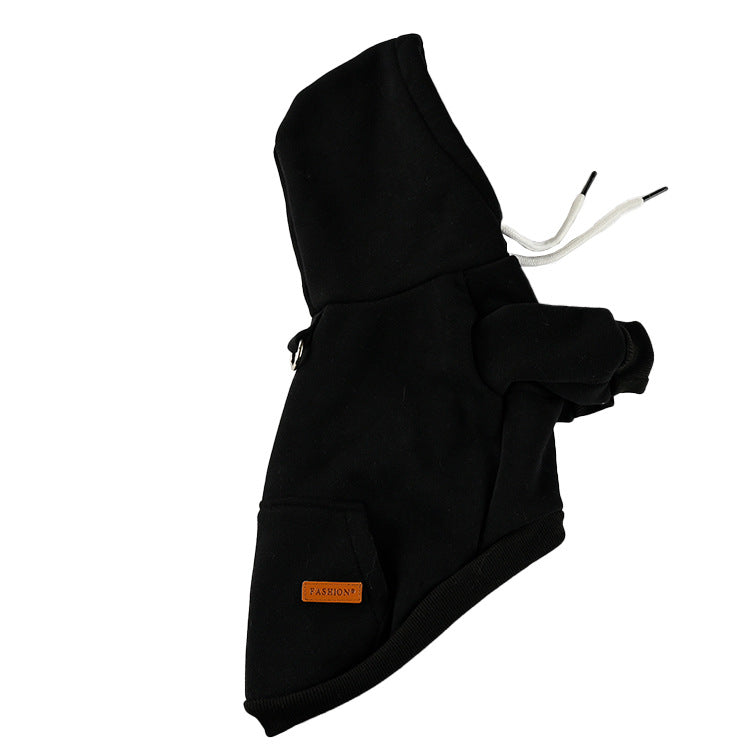 Hooded Dog Sweater – Casual Cotton Pullover in 4 Colors (S–XL)
