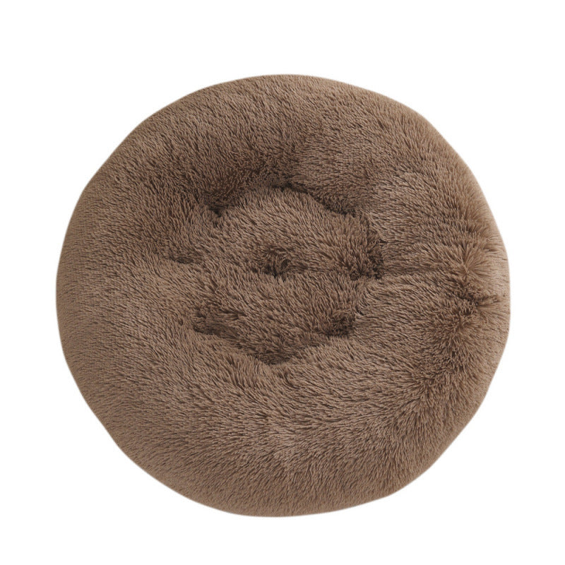 Extra-Large Round Plush Dog Mat – Soft Pet Bed in 25+ Colors (Up to 47 in)