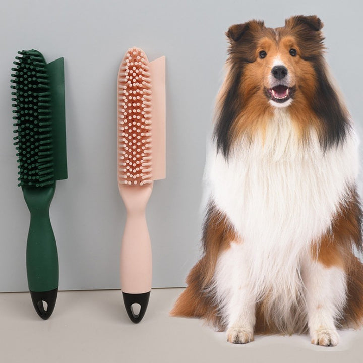 Pet Hair Remover and Grooming Brush for Dogs and Cats