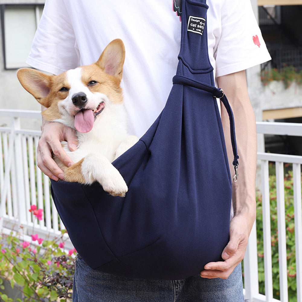 Portable Pet Carrier Bag Shoulder Sling for Cats and Dogs