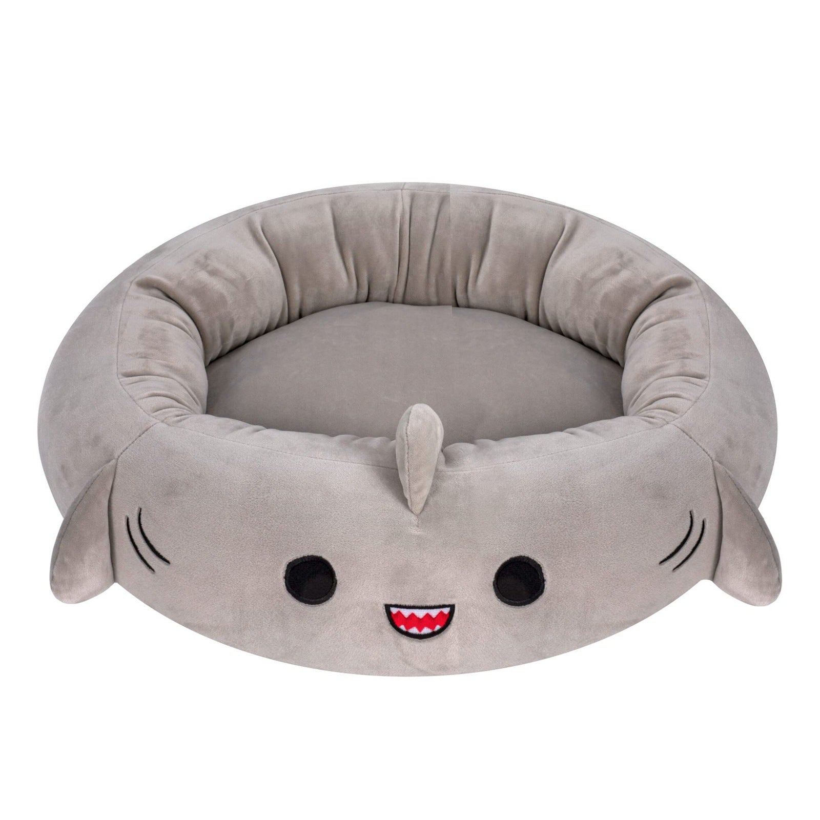 Novelty Animal & Fruit Print Dog Bed – Super Soft Plush Cushion (26 in)