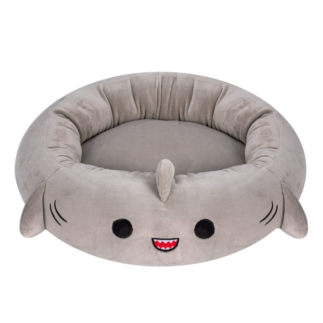 Novelty Animal & Fruit Print Dog Bed – Super Soft Plush Cushion (26 in)