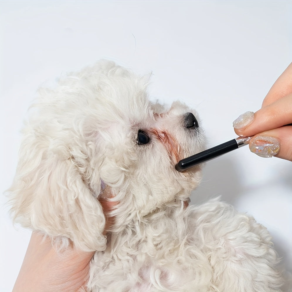Soft Eye Grooming Brush Tear Stain Remover with Comb for Pets