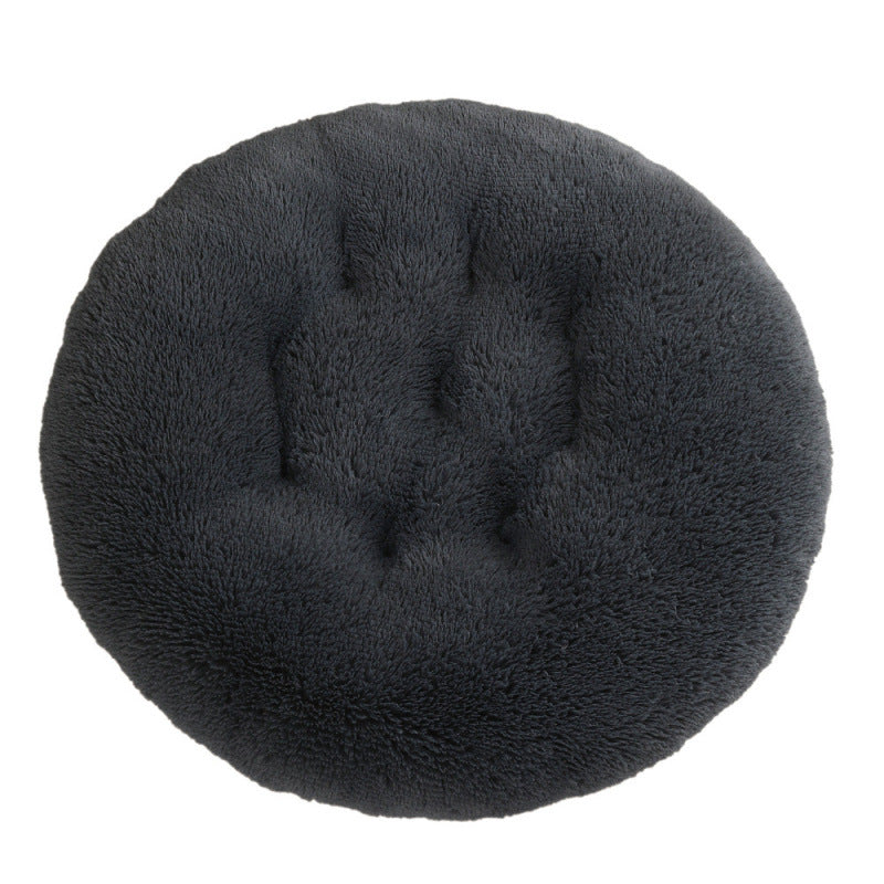 Extra-Large Round Plush Dog Mat – Soft Pet Bed in 25+ Colors (Up to 47 in)
