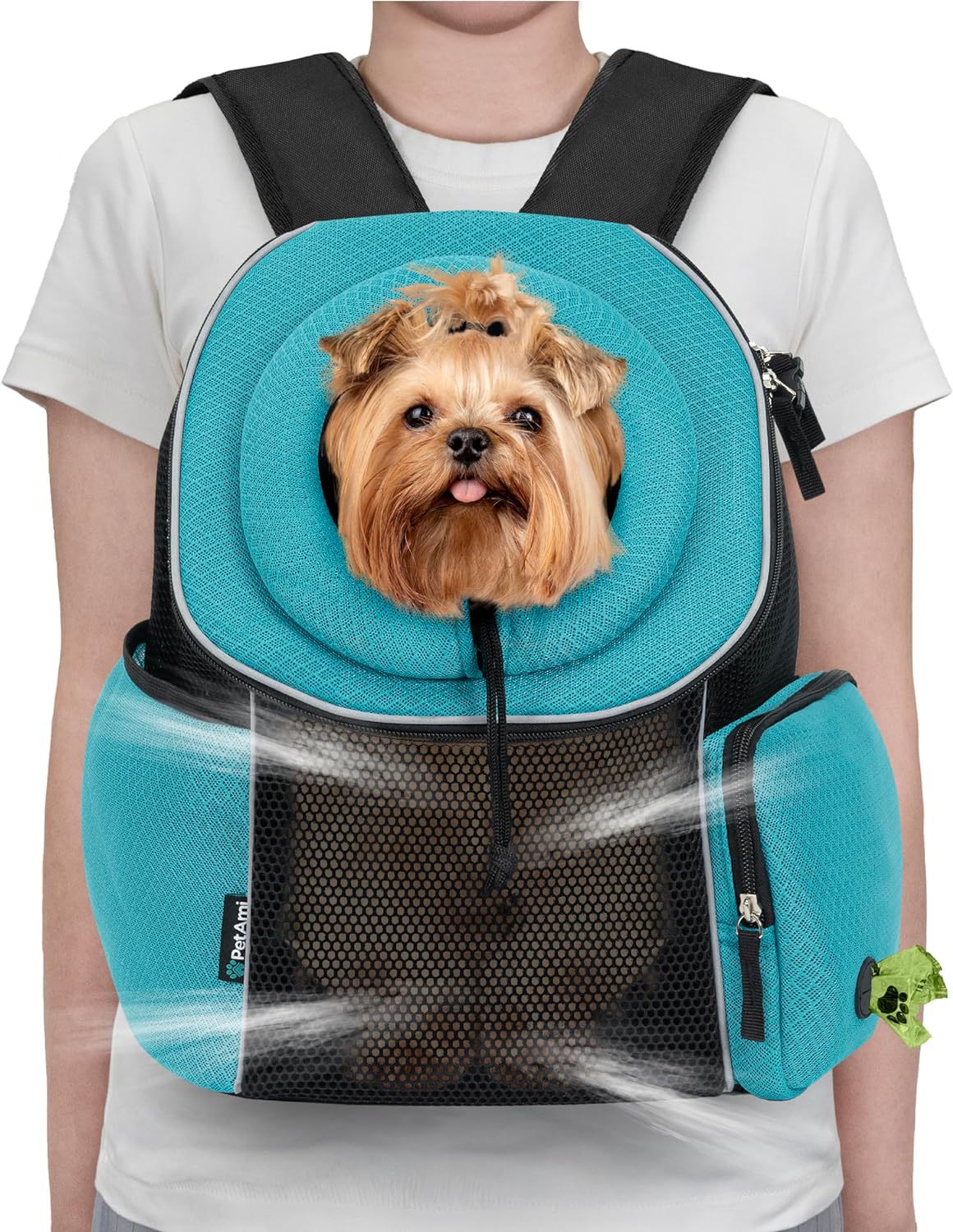 Portable Breathable Dog Carrier Backpack for Travel and Outdoors