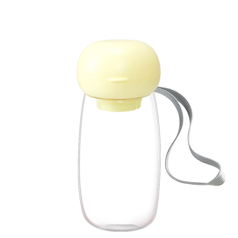 Portable Pet Water Bottle with Lanyard for Cats and Dogs