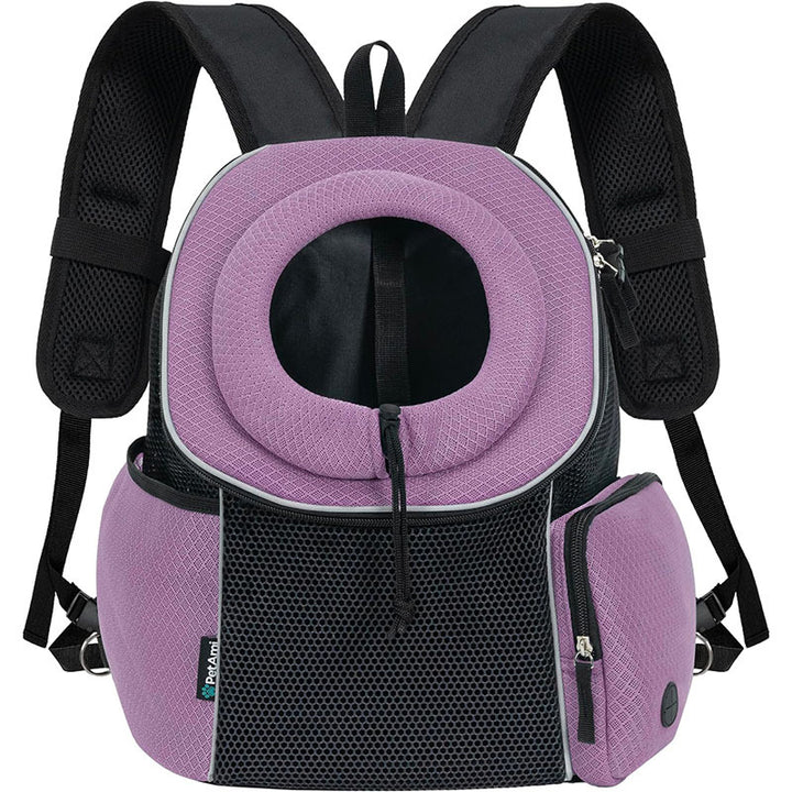 Portable Breathable Dog Carrier Backpack for Travel and Outdoors