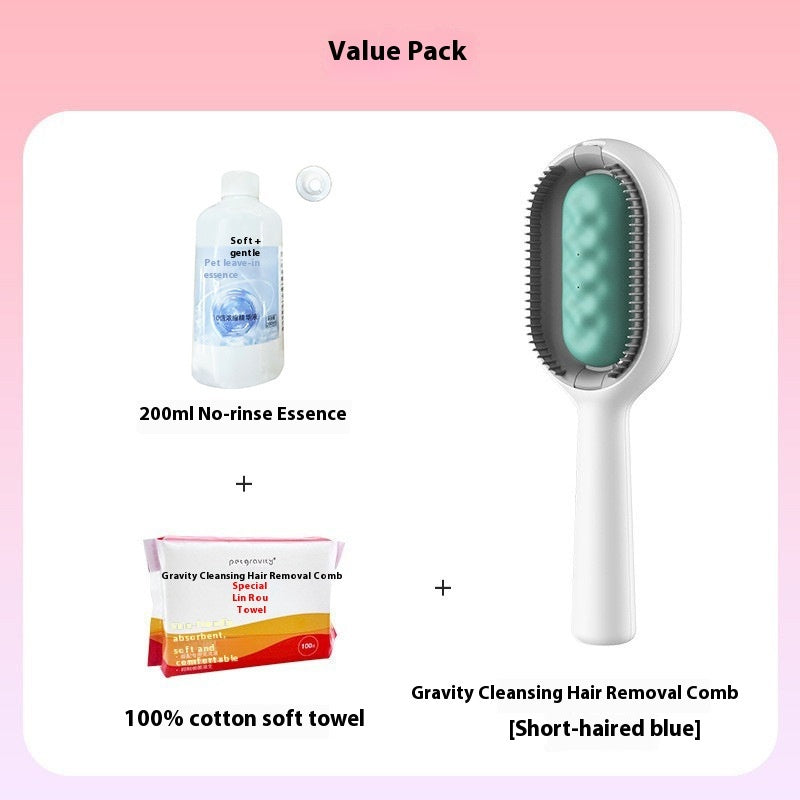 Dematting Pet Grooming Brush Hair Remover Comb for Cats and Dogs