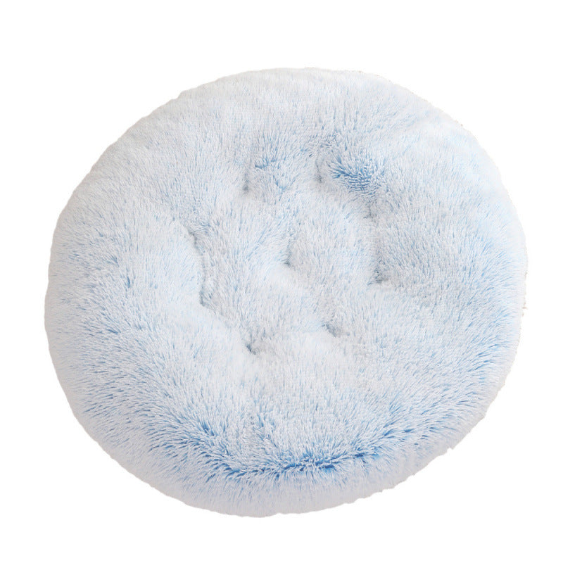 Extra-Large Round Plush Dog Mat – Soft Pet Bed in 25+ Colors (Up to 47 in)
