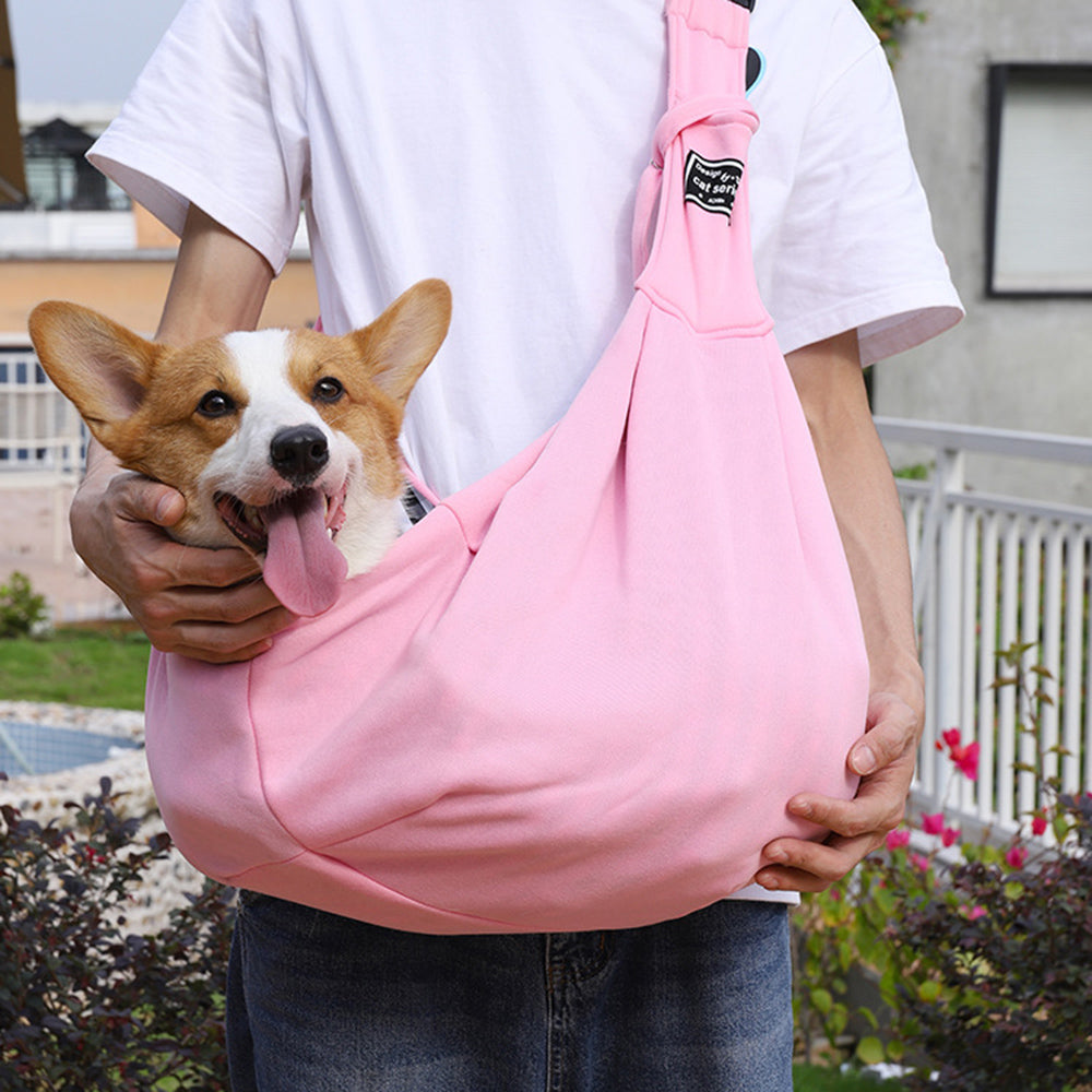 Portable Pet Carrier Bag Shoulder Sling for Cats and Dogs