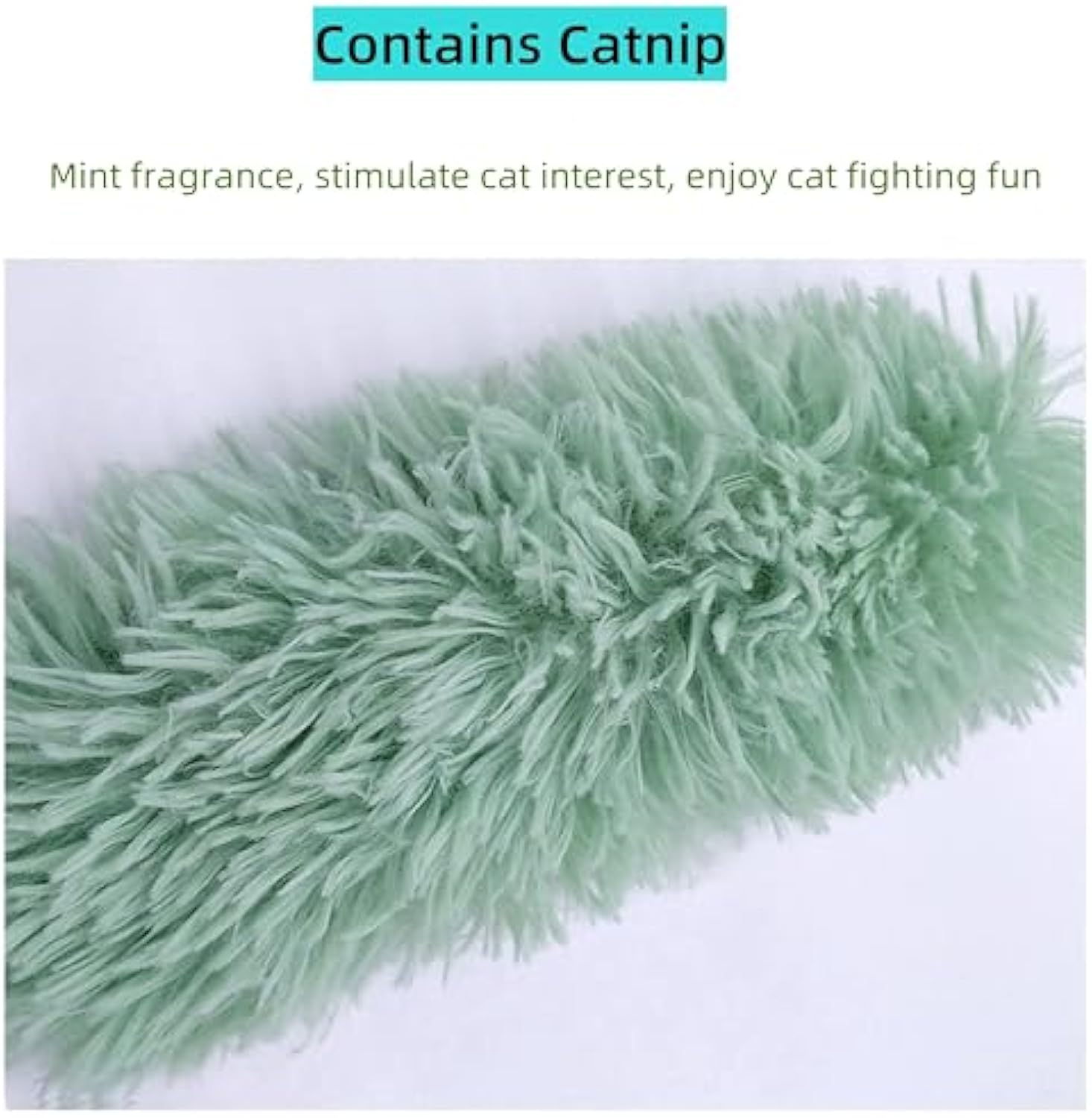 Interactive Catnip Cat Toys Soft Crinkle Pillow for Indoor Cats