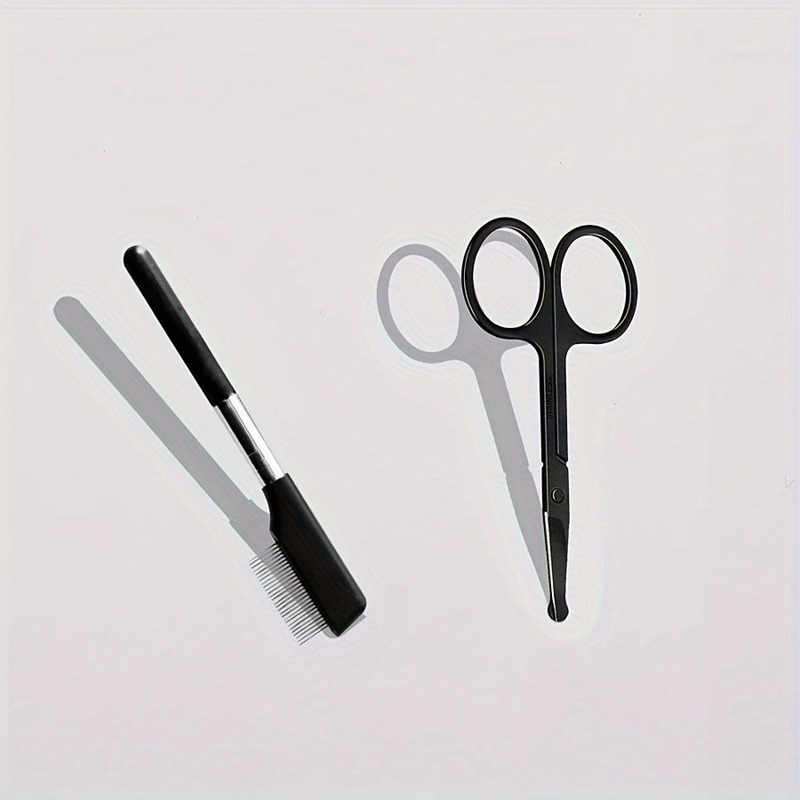 Soft Eye Grooming Brush Tear Stain Remover with Comb for Pets