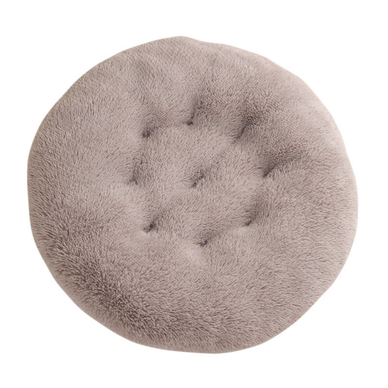 Extra-Large Round Plush Dog Mat – Soft Pet Bed in 25+ Colors (Up to 47 in)