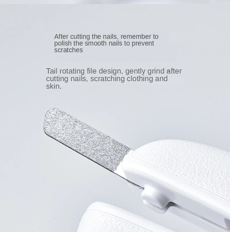 Professional Pet Nail Clipper Scissors LED Trimmer for Dogs and Cats