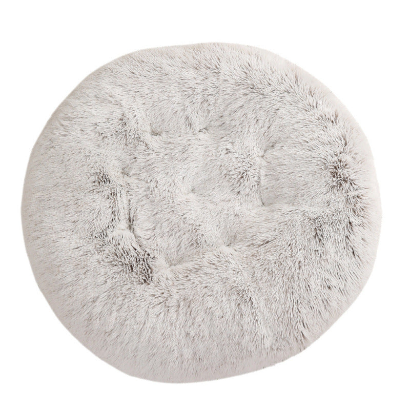 Extra-Large Round Plush Dog Mat – Soft Pet Bed in 25+ Colors (Up to 47 in)