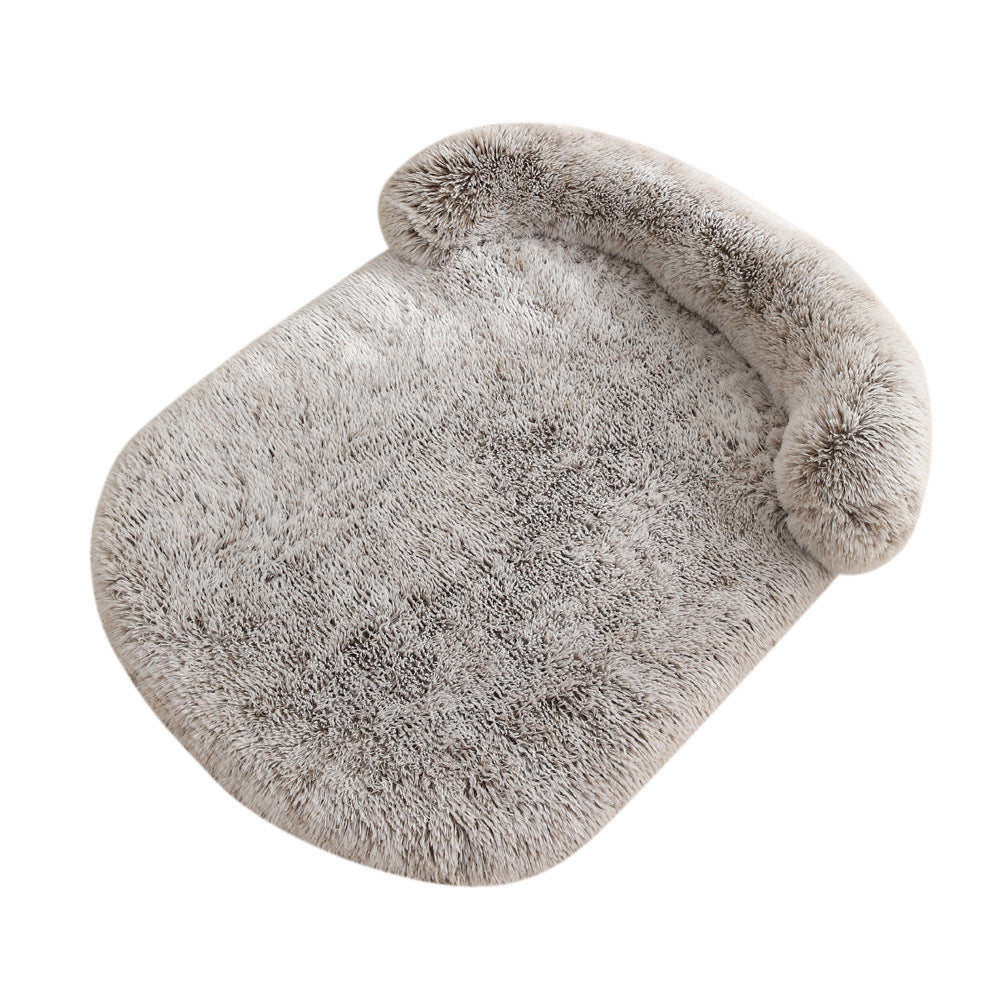 Oversized Plush Pet Cushion Bed – Warm Dog & Cat Mat in 14 Colors (XS–XXL)