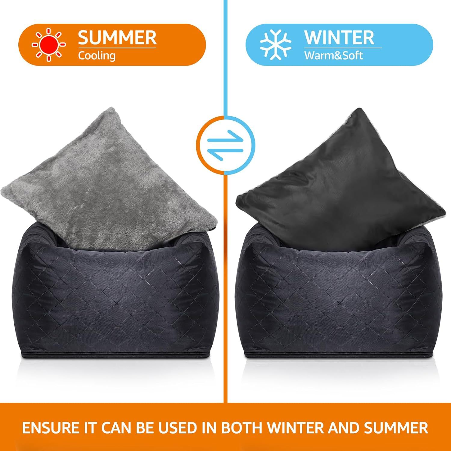 Waterproof Car Seat Cover Protector for Pets Safe Travel Mat for Dogs and Cats