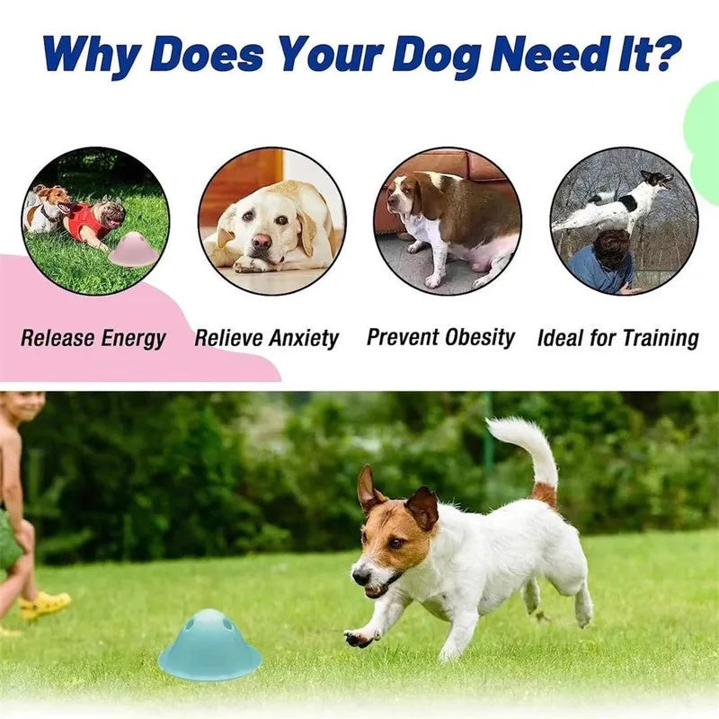 Interactive Dog Chew Toy Hidden Treat Puzzle for Large Dogs
