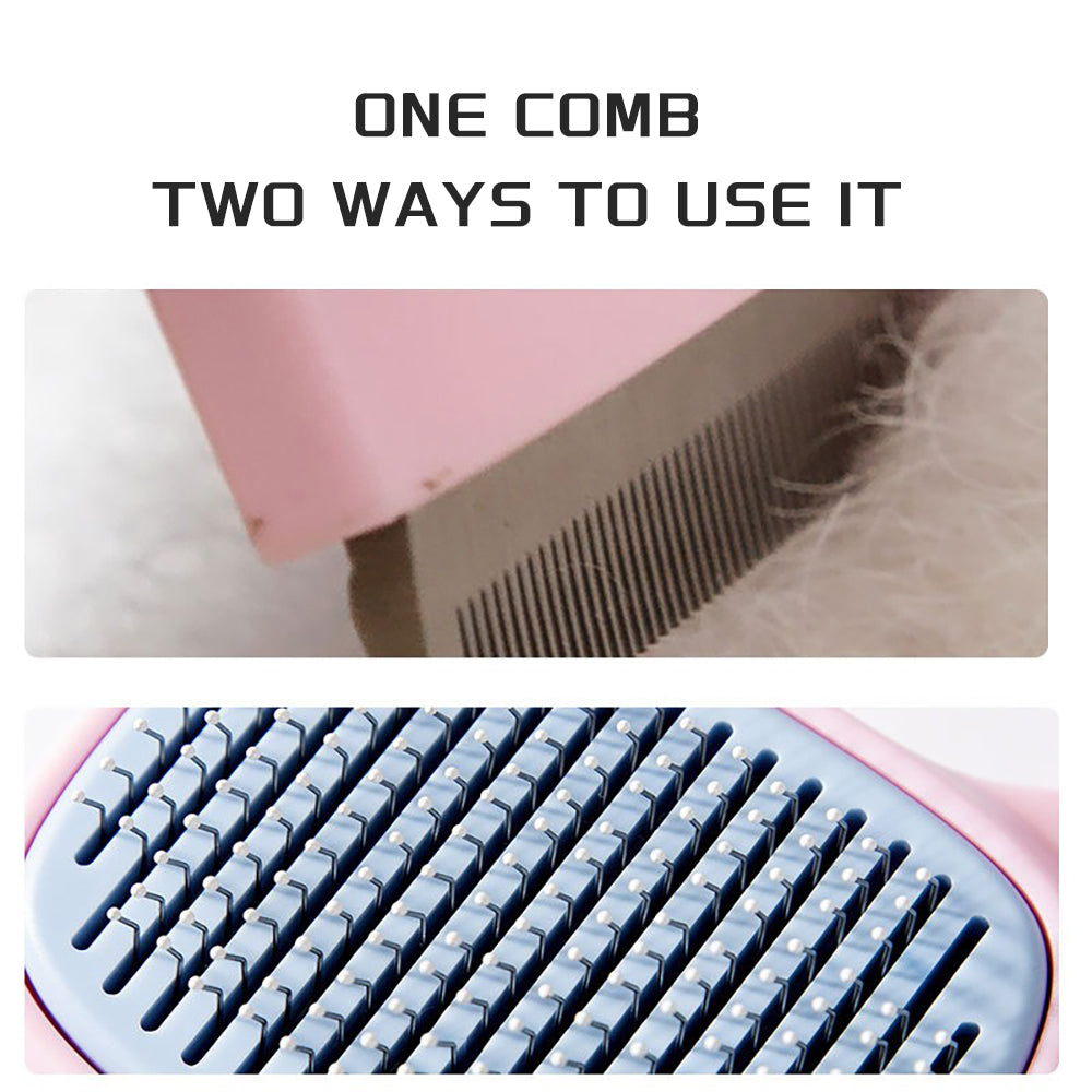 Deshedding Pet Grooming Brush Dematting Comb for Dogs and Cats