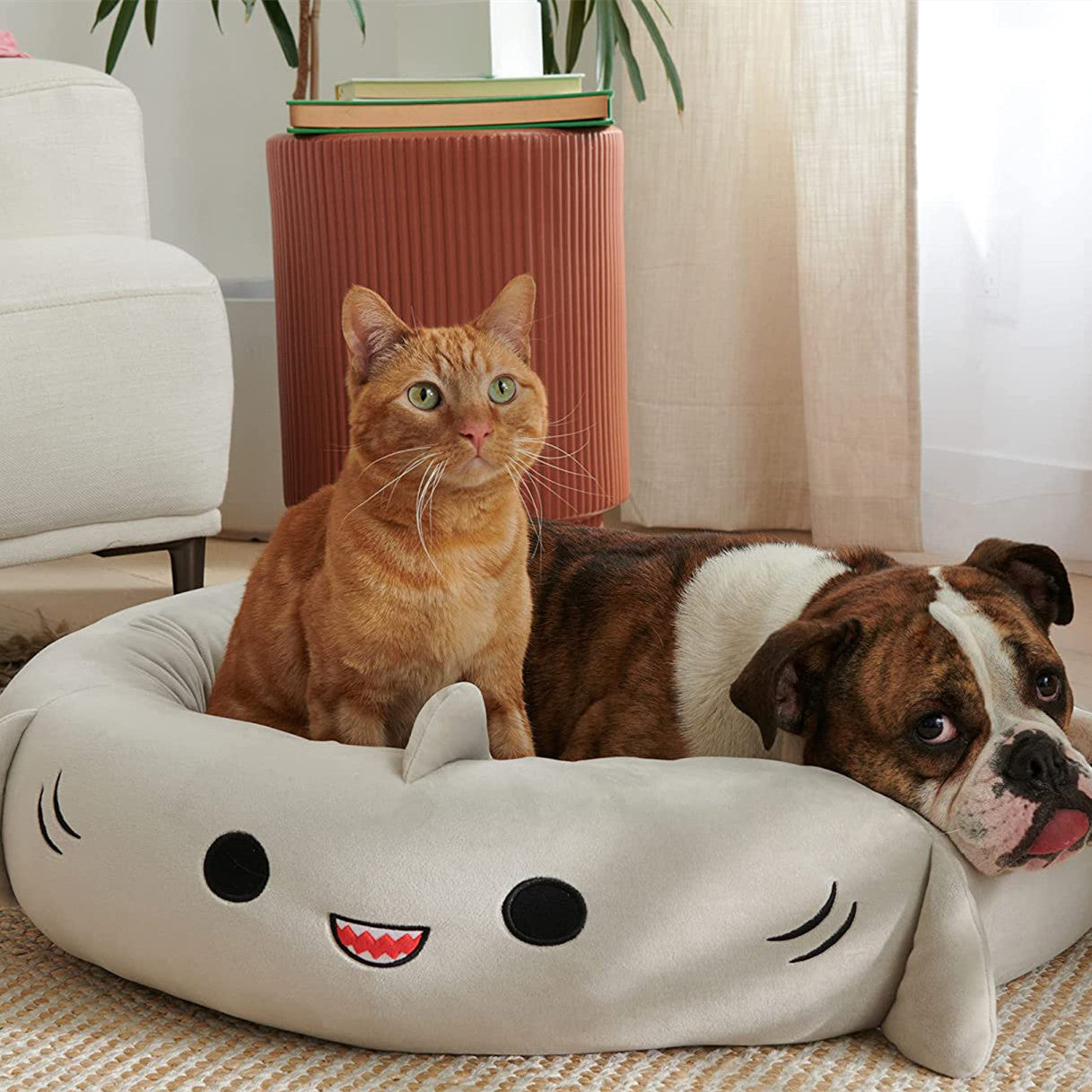 Four-Season Plush Dog Mat – Soft Square Pet Sleeping Pad (3 Sizes)