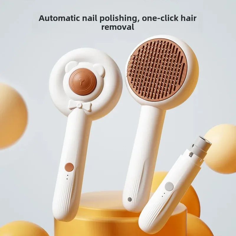 Rechargeable Two-in-One Pet Nail and Grooming Trimmer